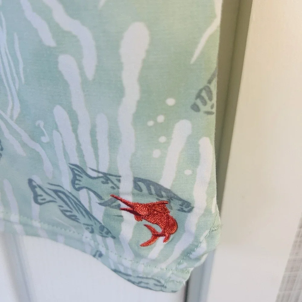 Swimsuit Salt Life Men's 2XL Swim‎ Trunks New! Fish Turtles Green Anti Rash BBB